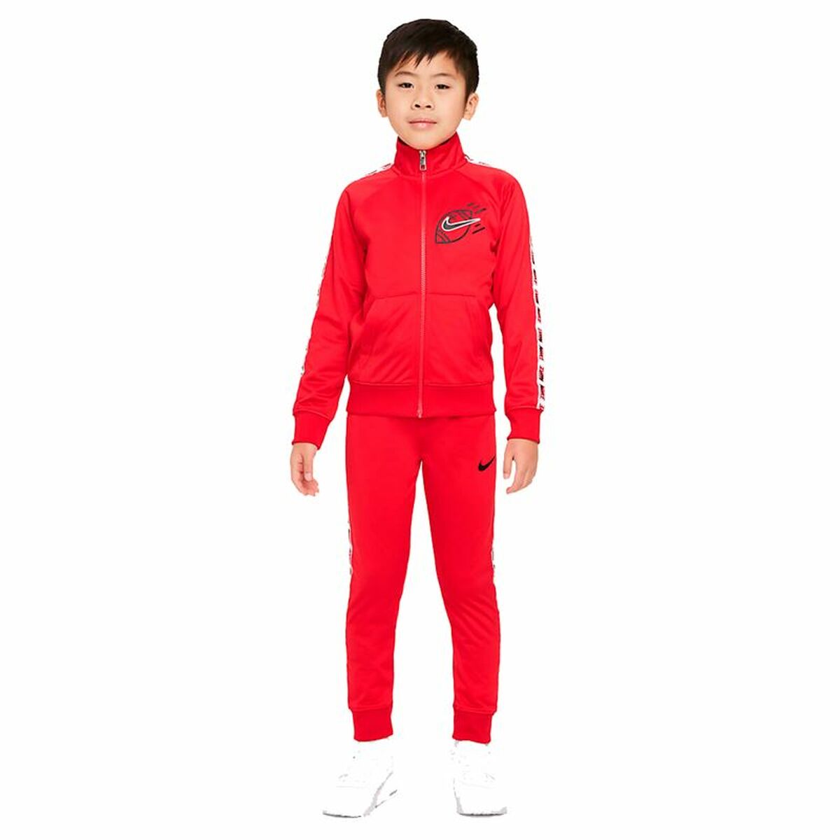 Children's Sports Outfit Nike My First Tricot Red 3